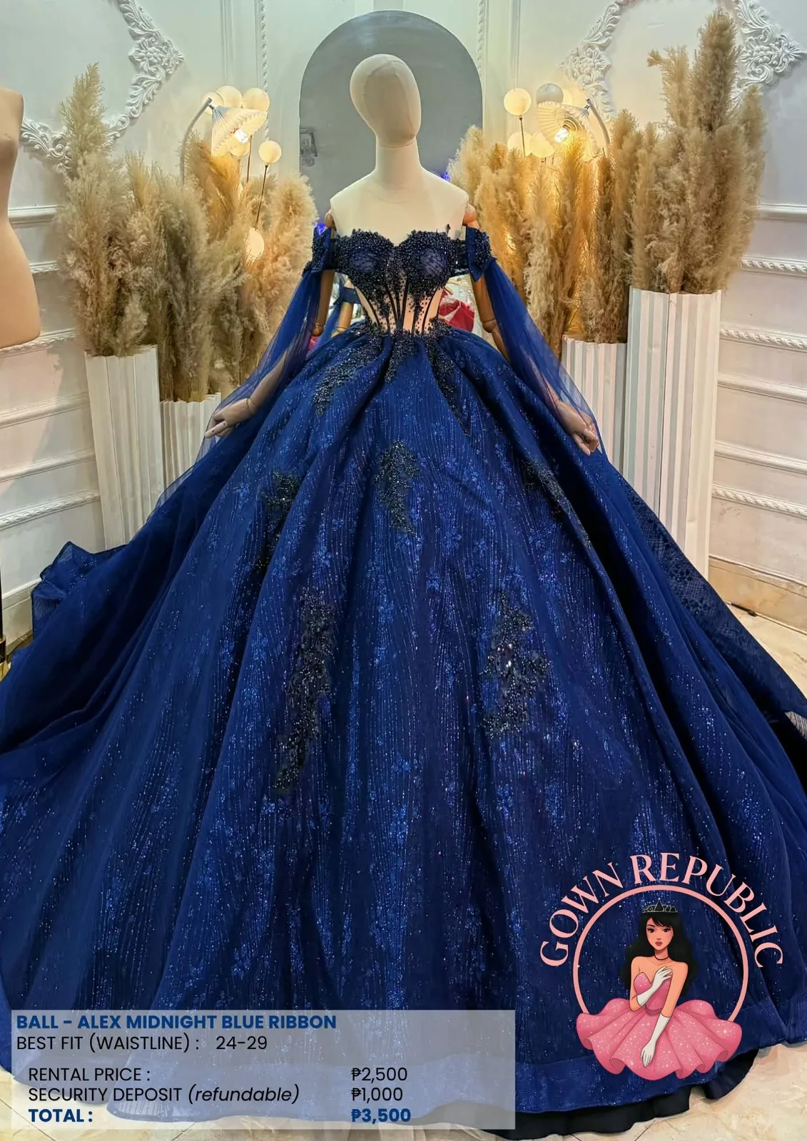 Ball Gowns: Blue 108